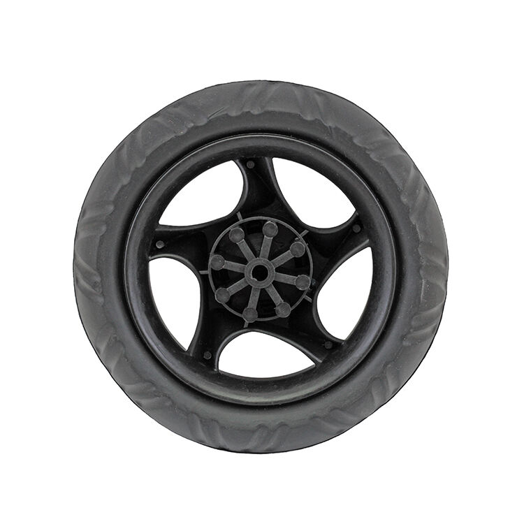 Puset Teker - 6 inç, Eva, Küçük Yuvarlak Kapak, 6mm, Yerli