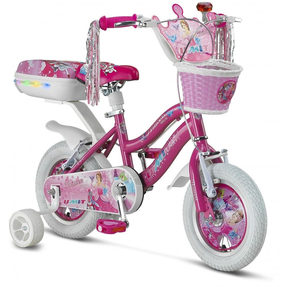 Ümit Bisiklet Ümit Princess 12 Jant Kız Çocuk Bisikleti (70-90 cm Boy)