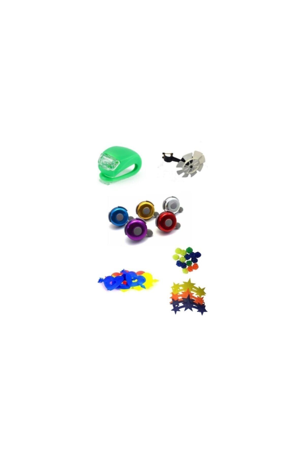 Calista Işık Hediyeli Bisiklet Aksesuar Seti Bisiklet Süs