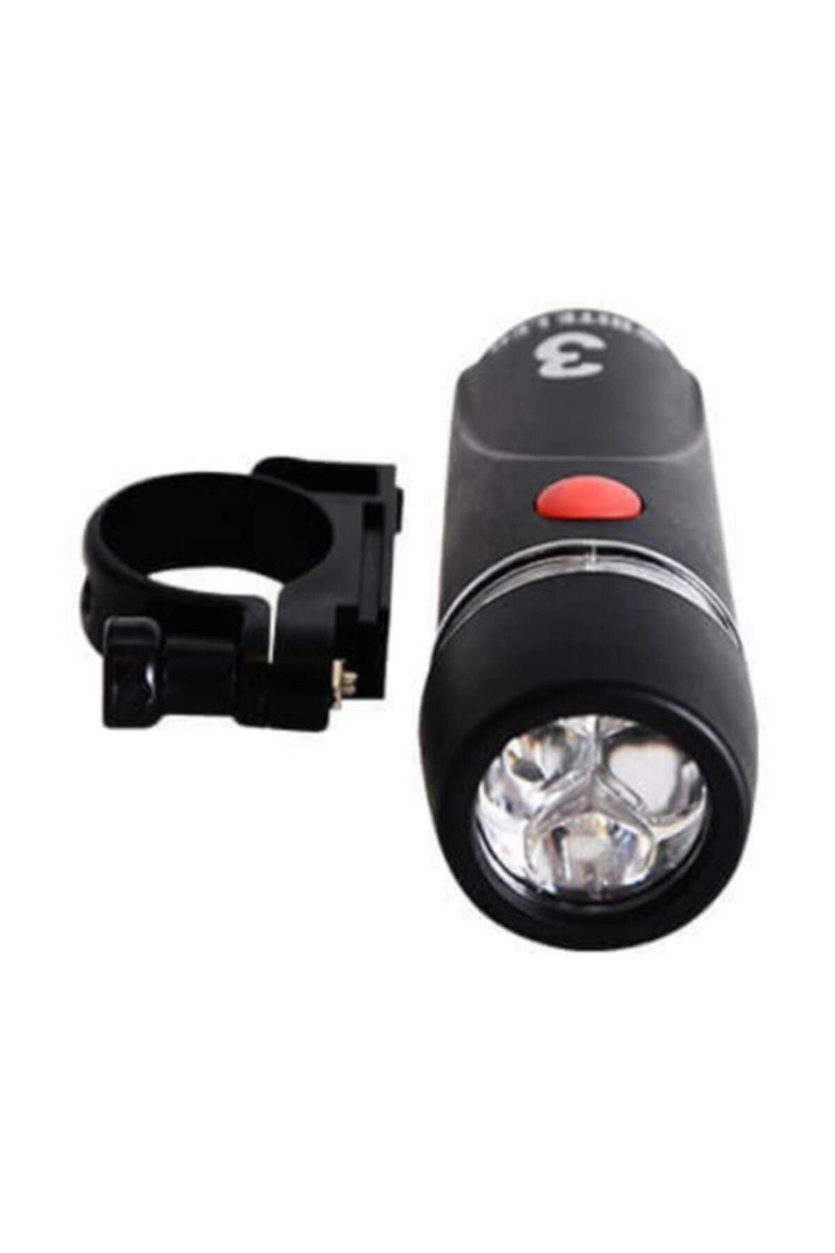 Zozo 3 Ledli Pilli Bisiklet Ön Far