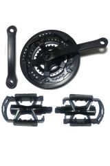 Aynakol 48t Aluminyum Siyah Pedal Paket Seti Paket