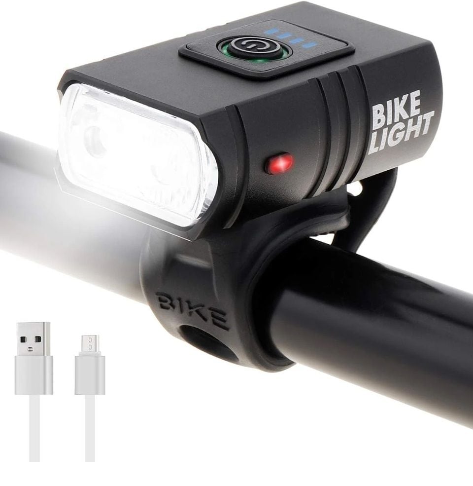 1000 Lümen Usb Şarjlı Bisiklet Ön Far Işık Fener Bisiklet Ön LED