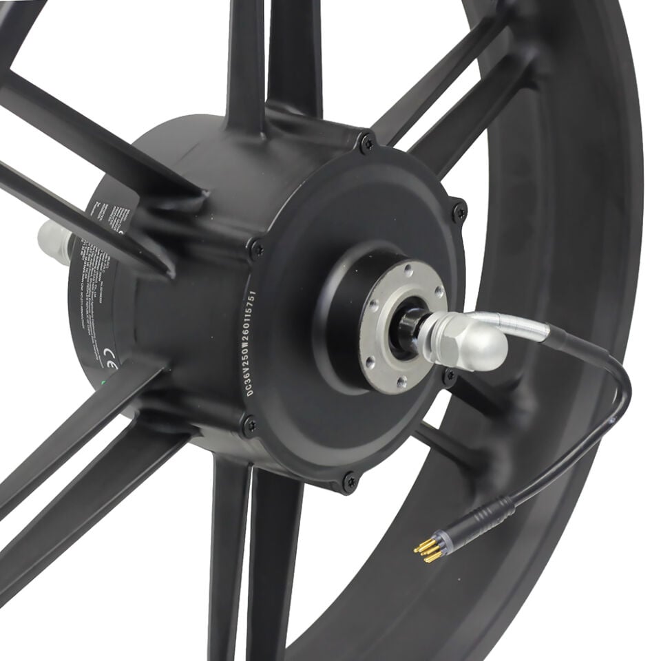 Elektrik Motoru - Arka HUB, 350W, 36V, Magnezyum Jant, OKAWA
