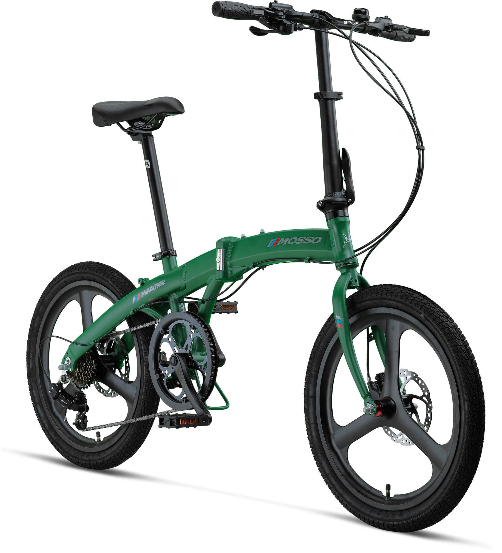 Mosso 20 Marine H - 7 Vites - Hidrolik Disk - RACE GREEN Katlanır Bisiklet