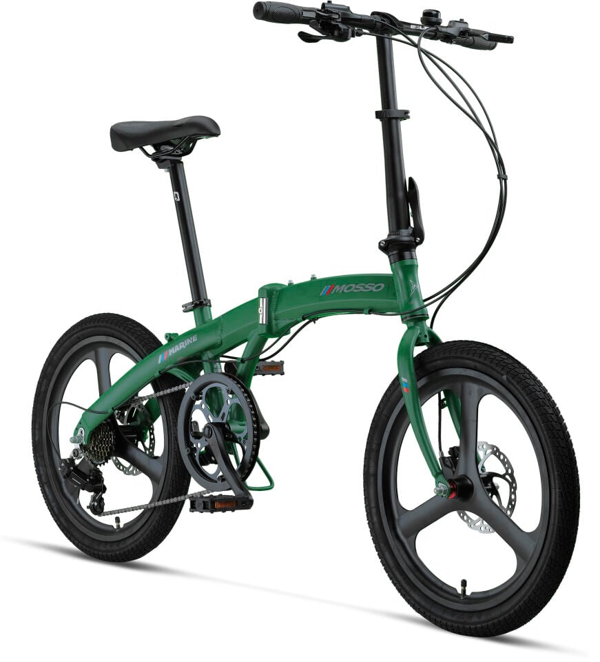 Mosso 20 Marine H - 7 Vites - Hidrolik Disk - RACE GREEN Katlanır Bisiklet