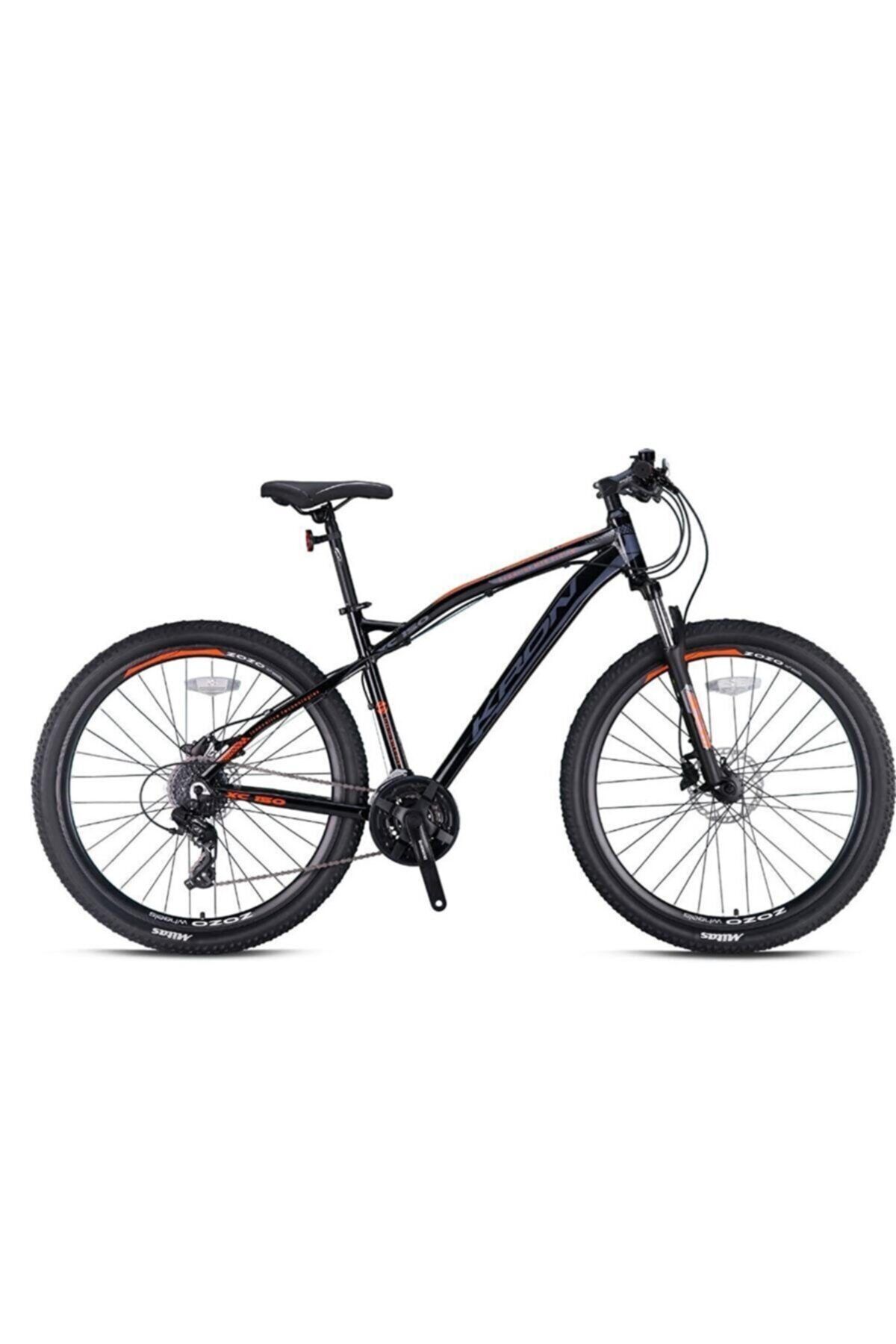 27,5'' Xc 150 Hd 24vites Dağ Bisikleti 2021_mat Siyah Neon Turuncu