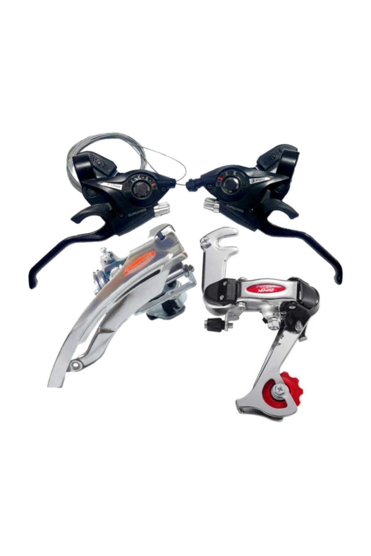 3x7 21 Vites Bisiklet Vites Seti Ön Arka Attırıcı Ve Kolları 1342