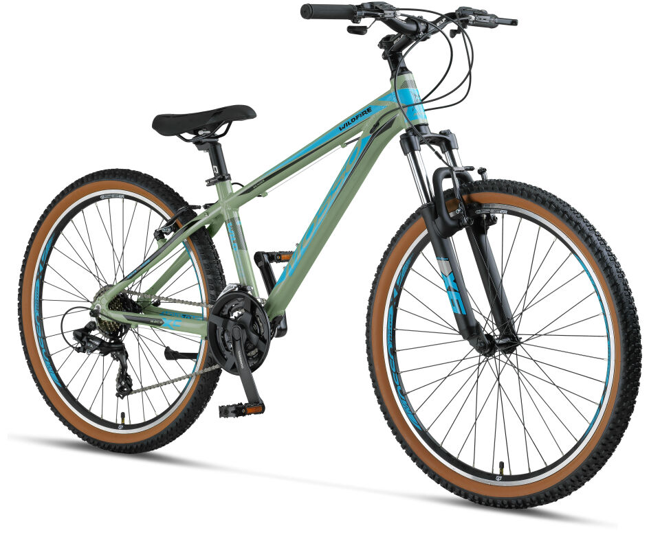 Mosso Wildfire M - 26 Jant 14'' Kadro 21 Vites Dağ Bisikleti - MAT Yeşil