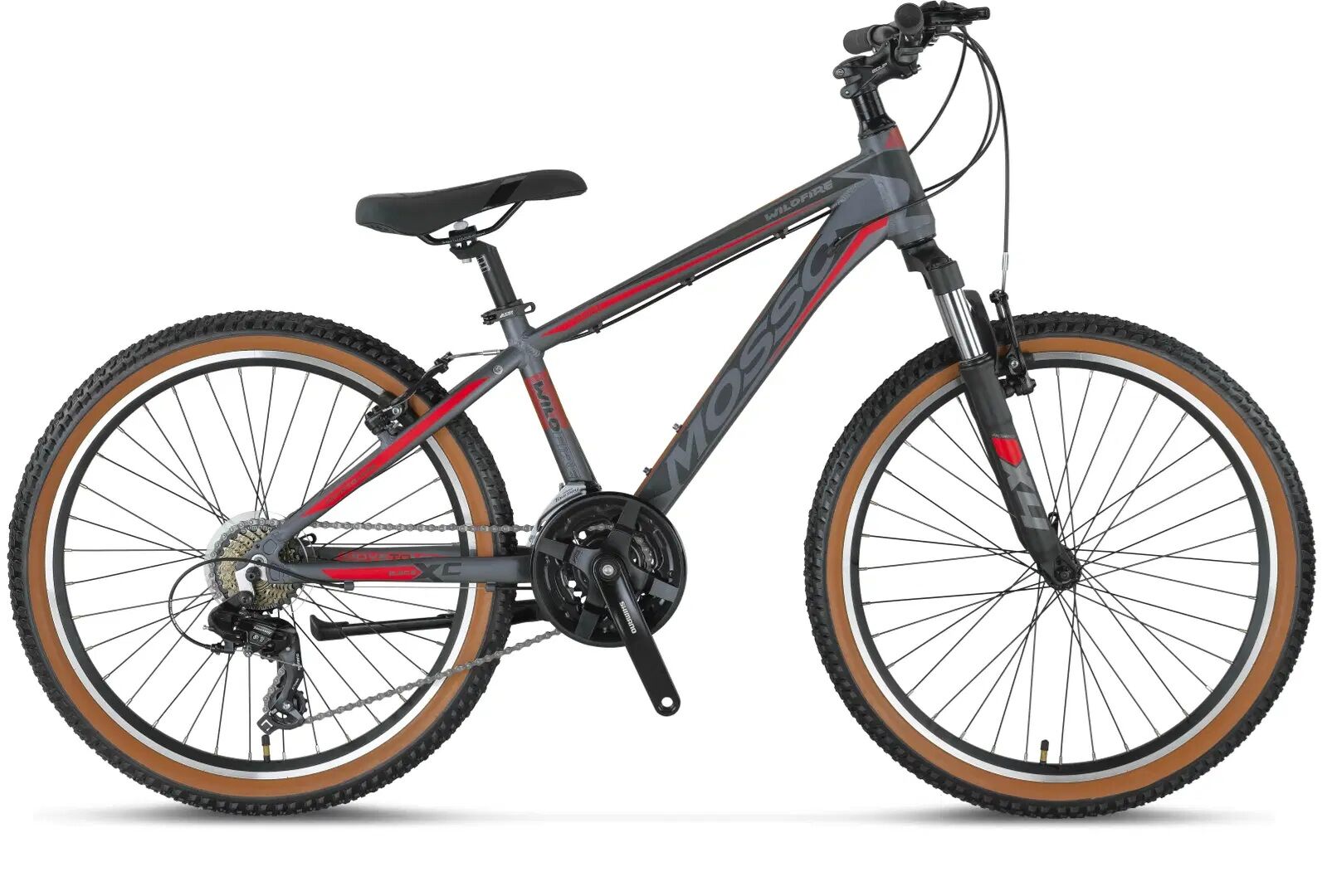 Mosso Wildfire M - 26 Jant 14'' Kadro 21 Vites Dağ Bisikleti - MAT Yeşil