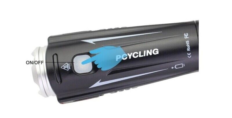 Forte GT Bisiklet ışığı USB şarj ön işık 4 modu 880 lümen Xbyc 6113