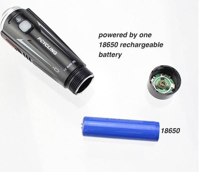 Forte GT Bisiklet ışığı USB şarj ön işık 4 modu 880 lümen Xbyc 6113