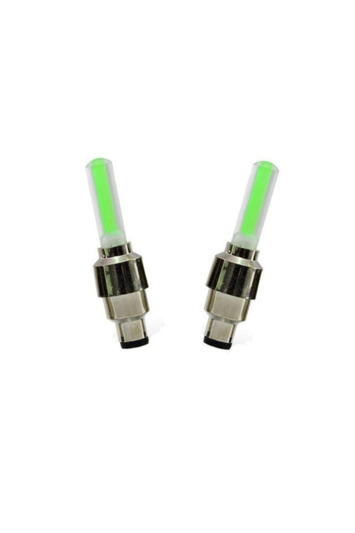 Hareket Sensörlü Işıklı Led Sibop Lambası Jant Işığı Yeşil 2 Adet