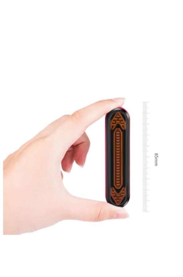 Sinyal Usb Led Arka Işık Su Geçirmez Uzaktan Kumanda Sürüş Güvenliği Kablosuz Bisiklet Scooter XBYC 6130