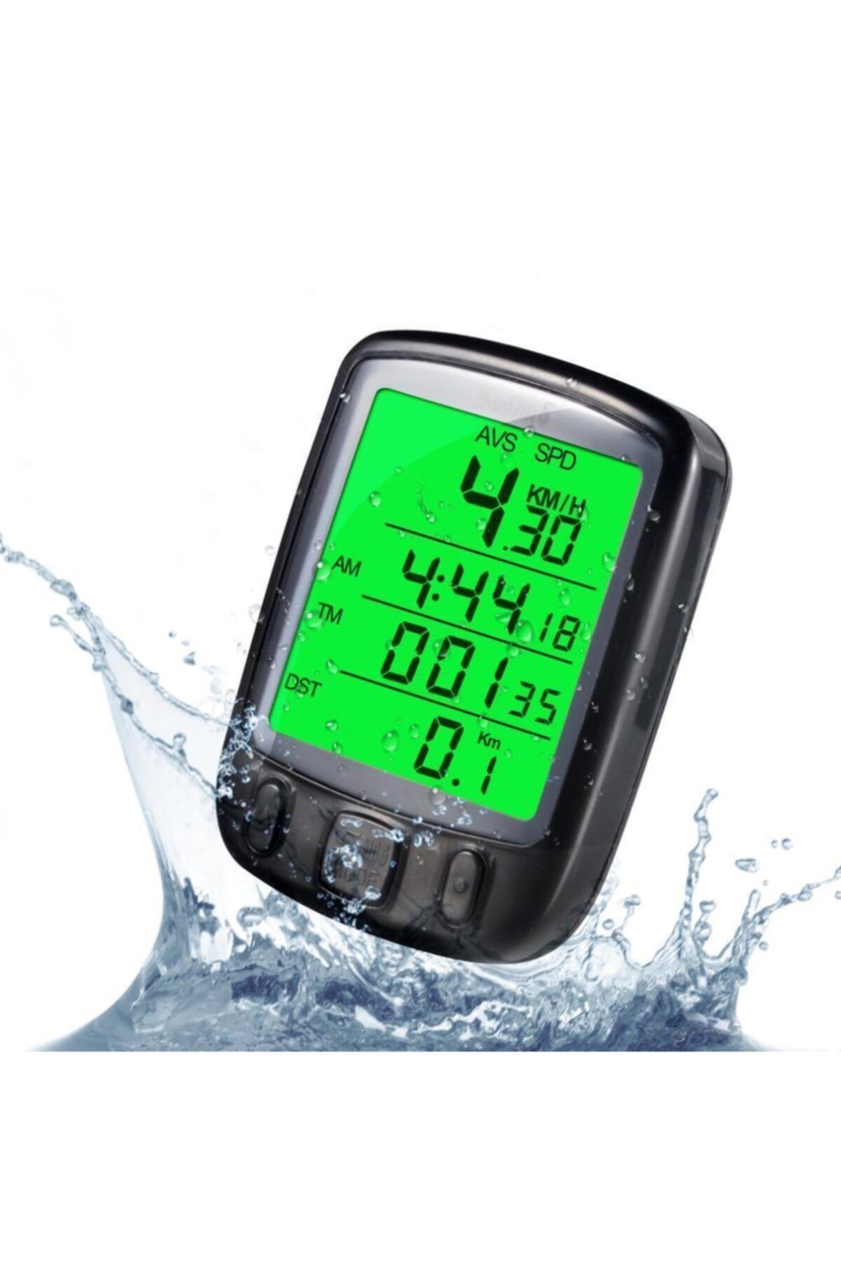 Sd563 Bisiklet Km Hız Göstergesi Sayacı Su Geçirmez Lcd Ekran