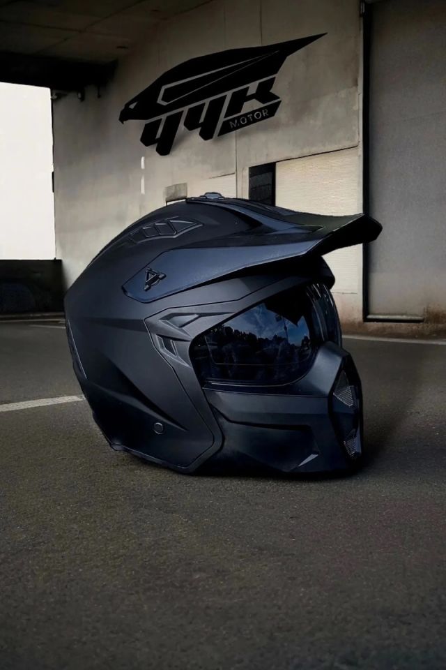 SWAY SW X1-X SEUL Matt Black Modüler Kask