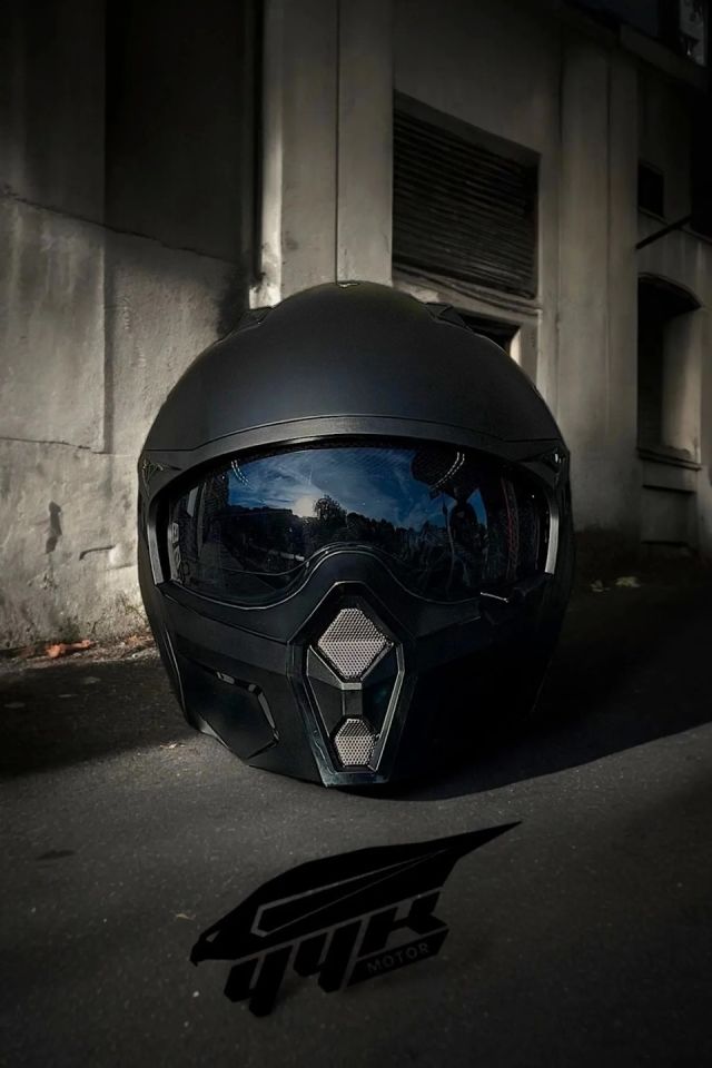 SWAY SW X1-X SEUL Matt Black Modüler Kask