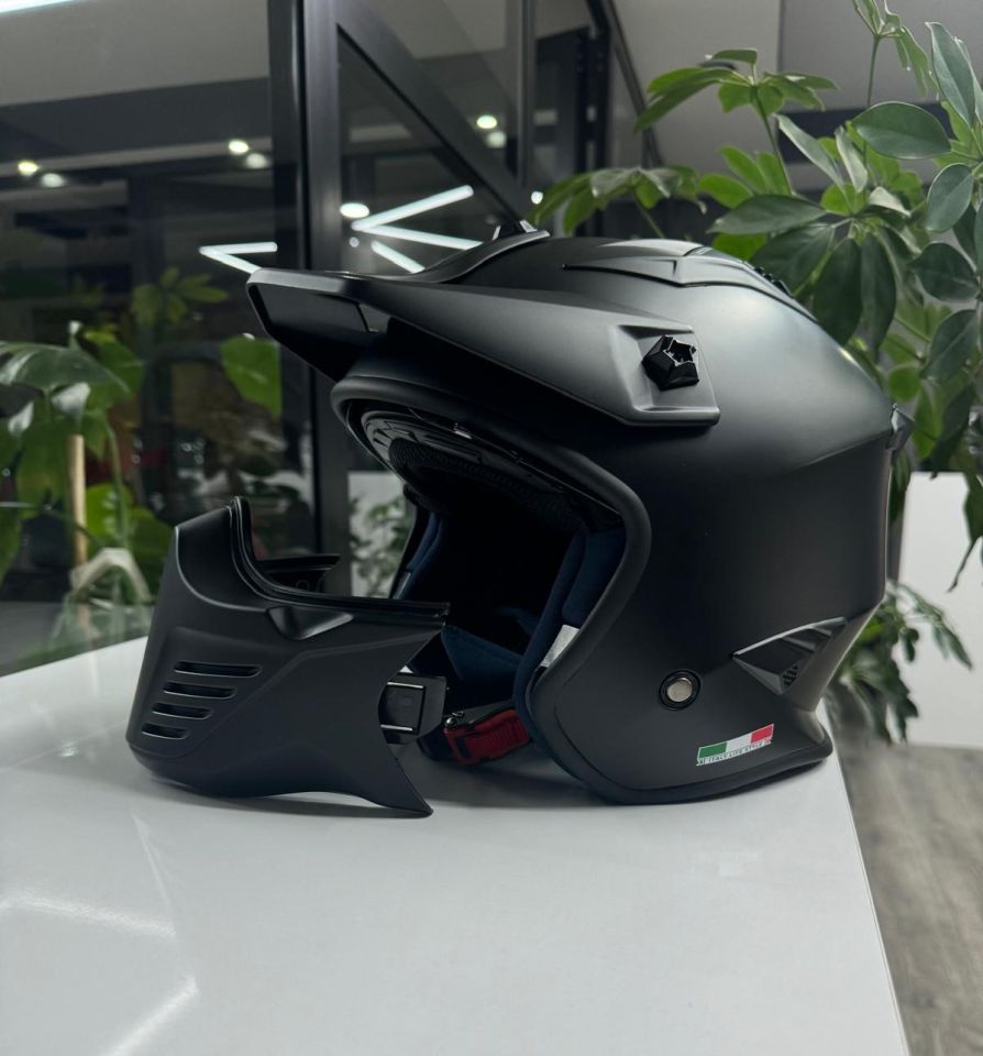 SWAY SW 726X TOKYO Matt Black Modüler Kask FS-X2