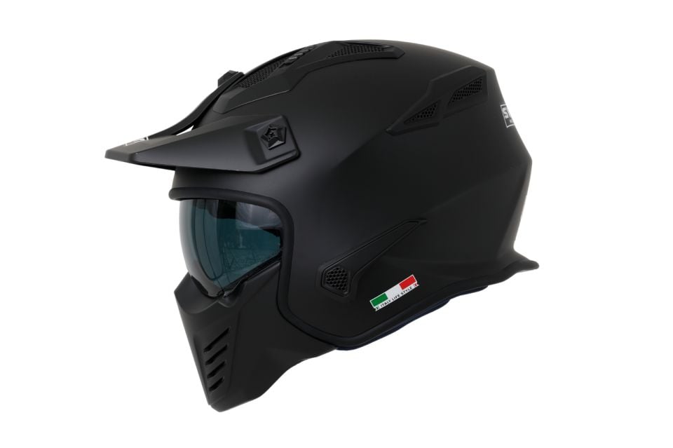 SWAY SW 726X TOKYO Matt Black Modüler Kask FS-X2