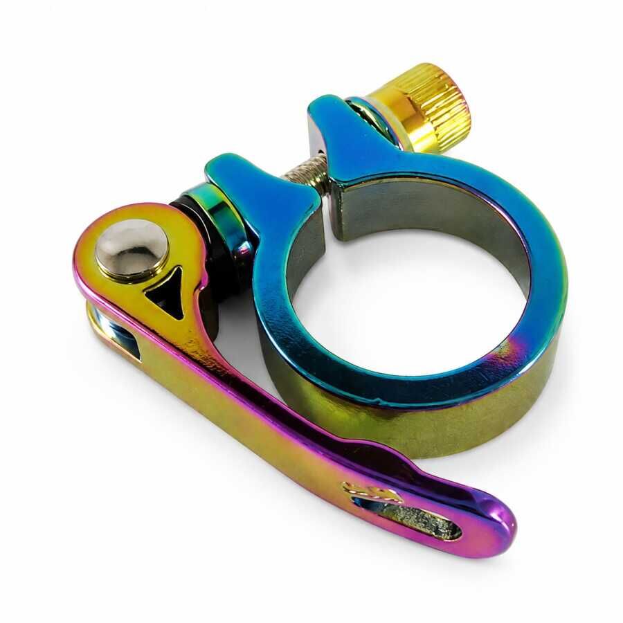 SELE BORUSU KELEPÇESİ MANDALLI 31,8MM ( 27,2 SELE BORUSU UYUMLU ) OILSLICK