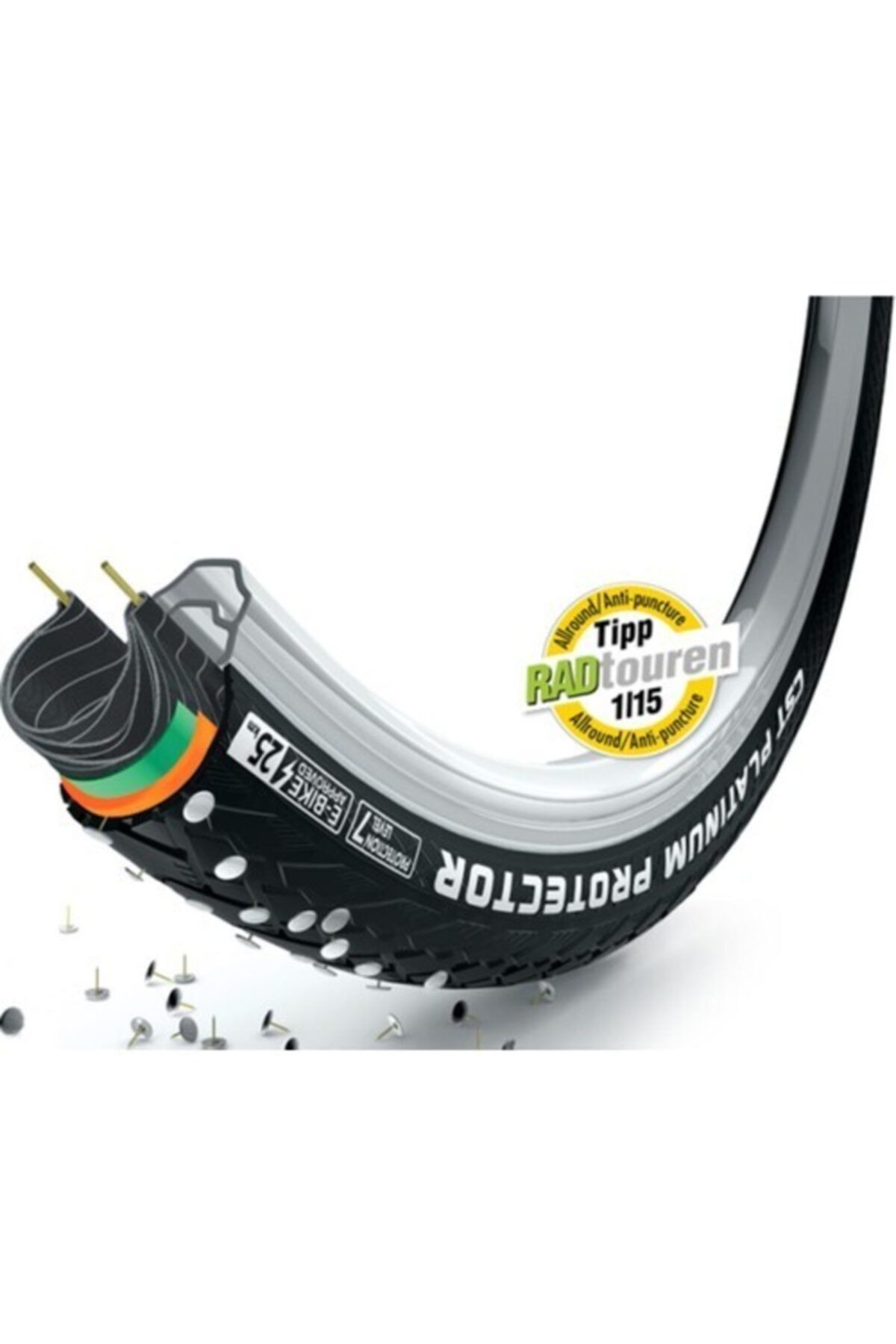 Platinium Protector 700x45c Zırhlı Dış Lastik 5mm C1920 Eps/ldp