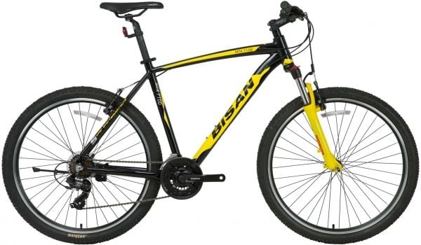 Bisan Mtx 7100 - 27.5 Jant Dağ Bisikleti 19 Kadro - Sarı Siyah