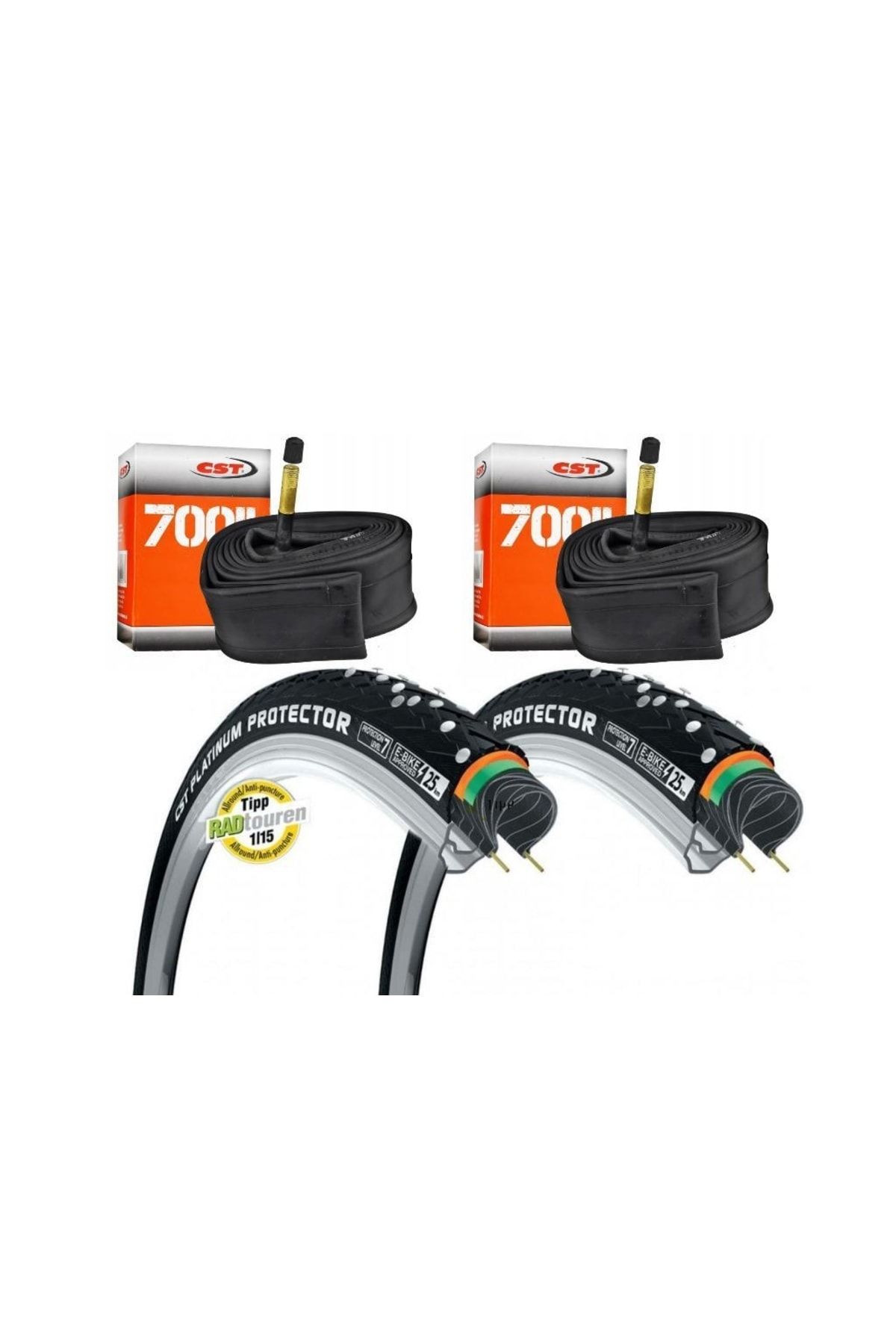 Platinum Protector Zırhlı 700x35 Bisiklet Lastik Seti