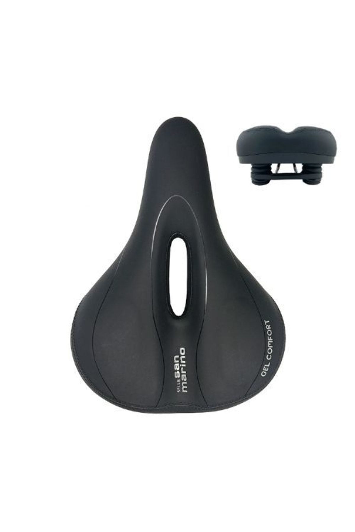 Selle Active Zone Yaylı Geniş Siyah
