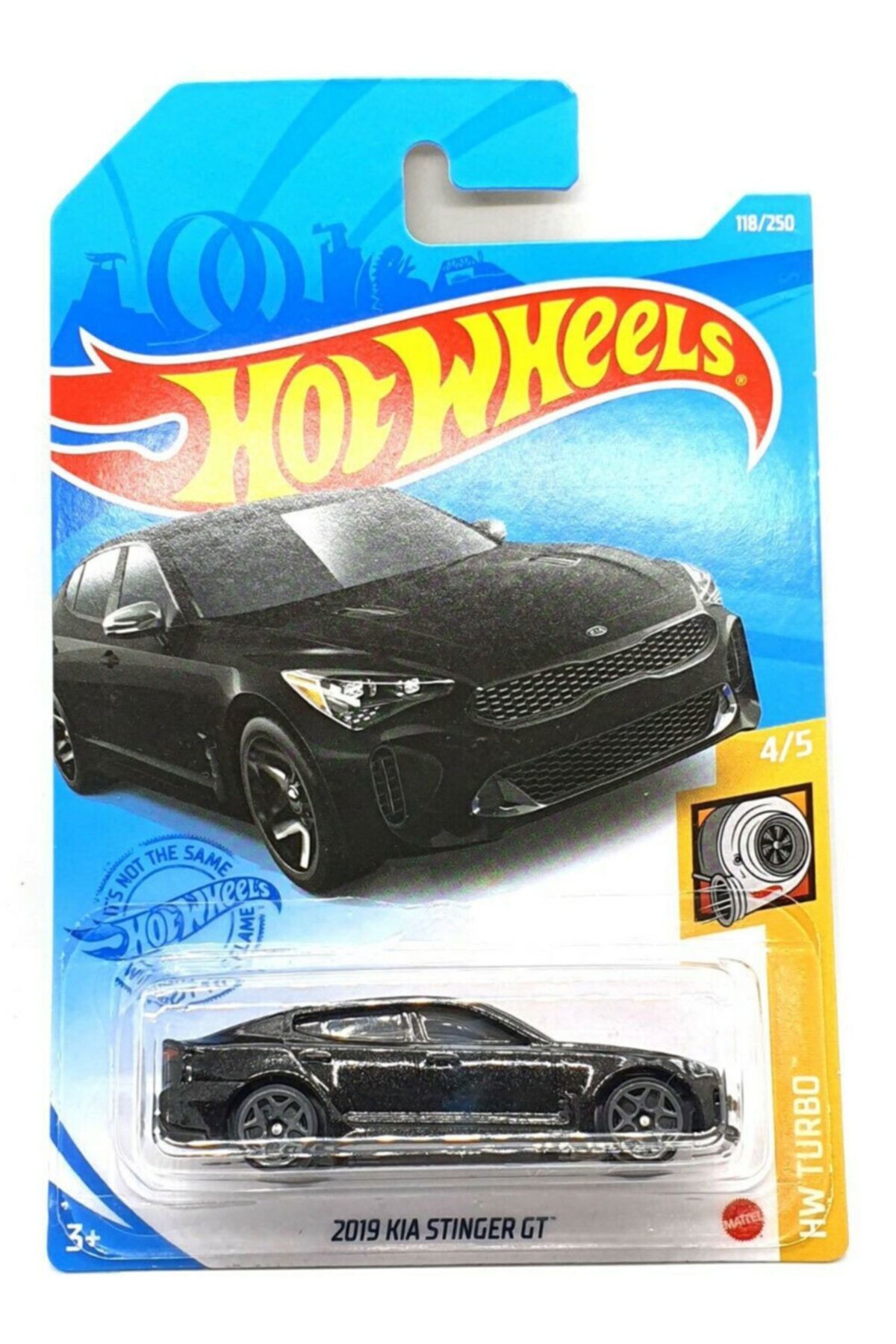 Siyah Renk 2019 Kia Stinger Gt Tekli Araba Die-cast Kolleksiyonluk Seri