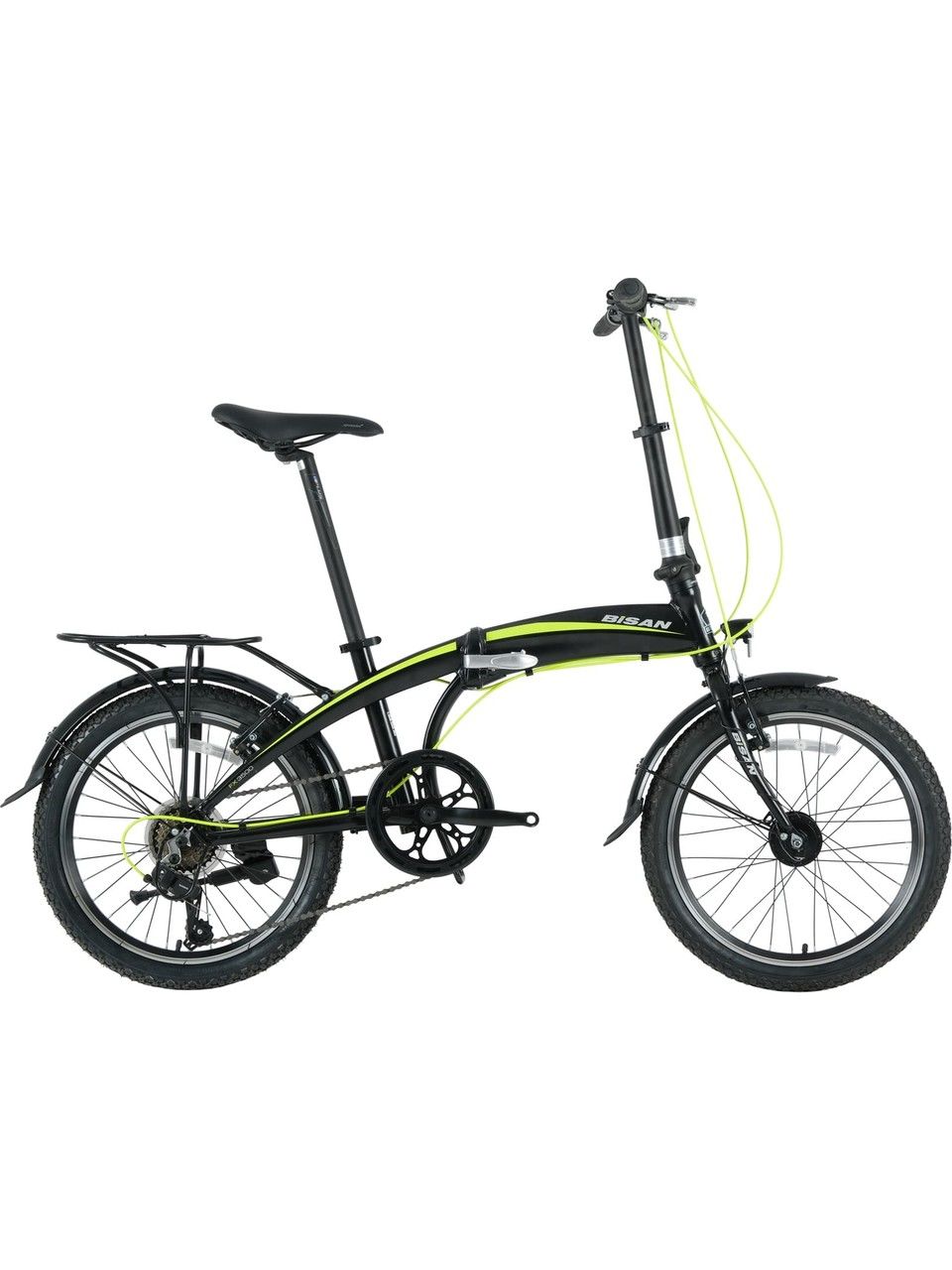 Bisan Fx 3500 - Trn Katlanabilir Bisiklet Sarı renk