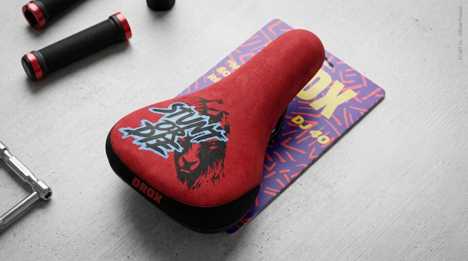 Asistan Drox DJ40 Kırmızı Dirt Jump / Street Sele | Dağ Bisikleti