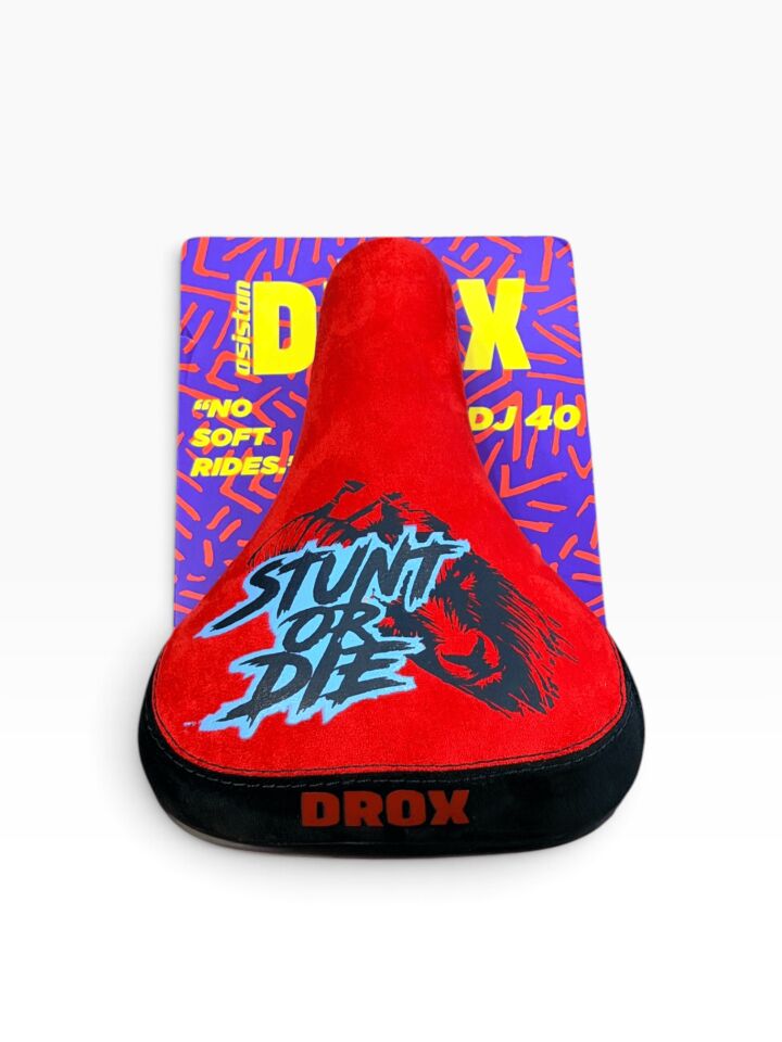 Asistan Drox DJ40 Kırmızı Dirt Jump / Street Sele | Dağ Bisikleti