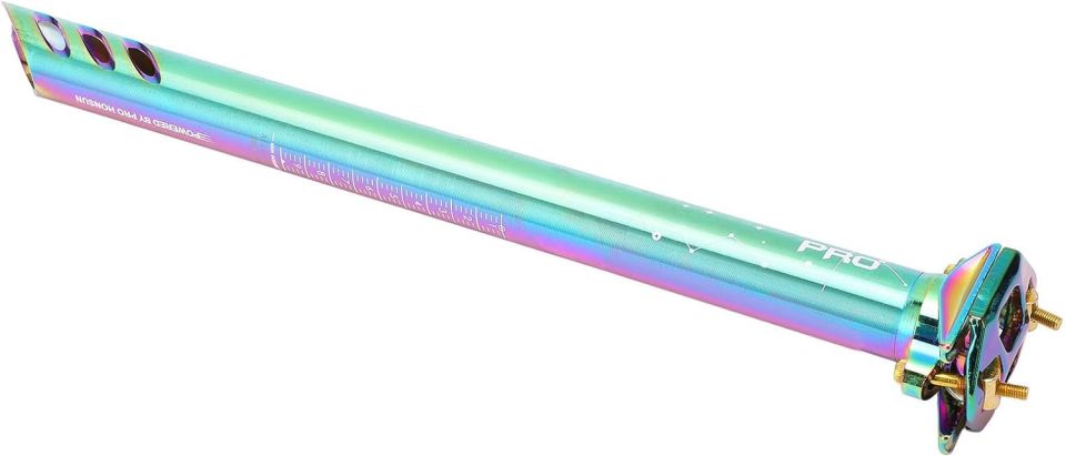 27.2mm x 750mm Aleminyum renkli sele borusu RAİNBOW