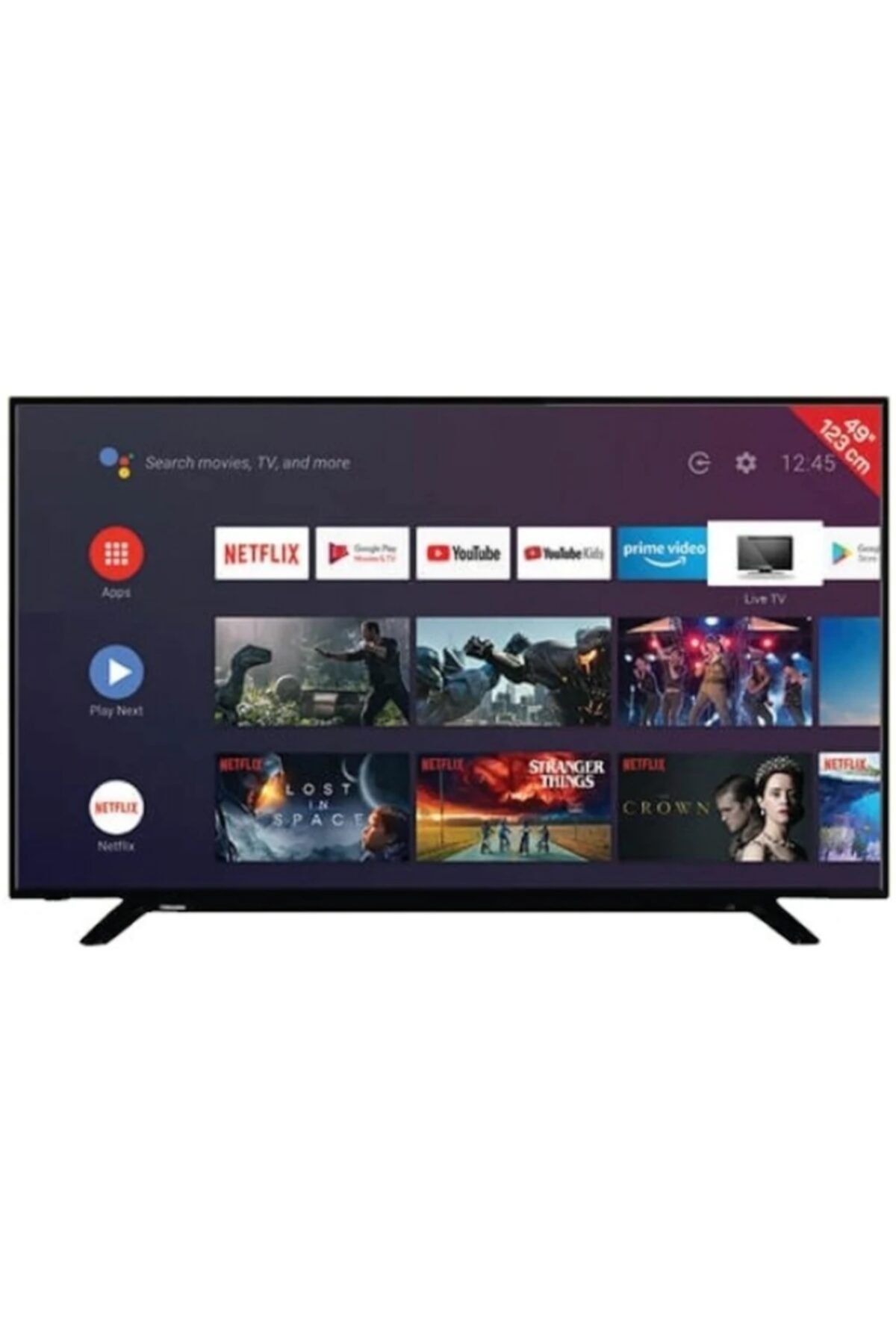 49UA2063DT 49'' / 124 Ekran Uydu Alıcılı 4K Ultra HD Smart LED TV