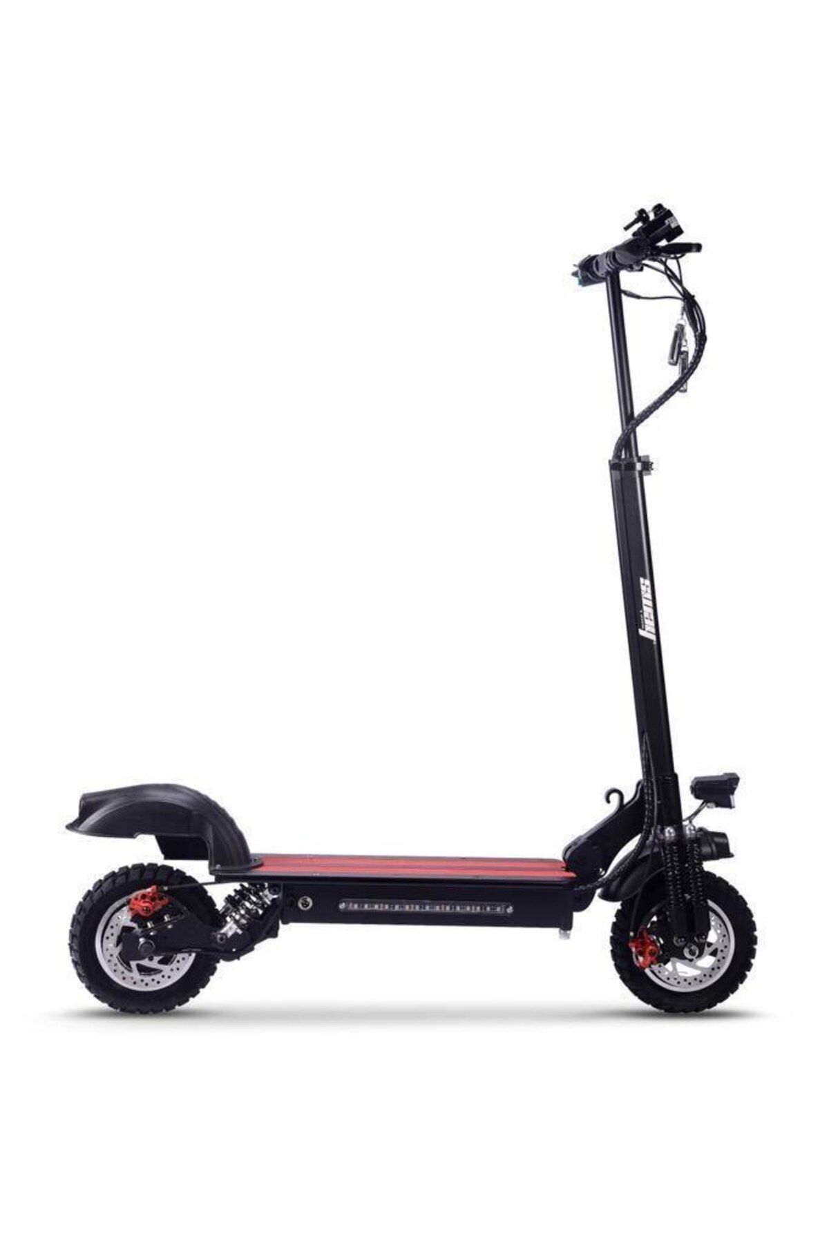 Çift Amortisörlü 2000w 10 Inç Elektrikli Scooter Çift Motor