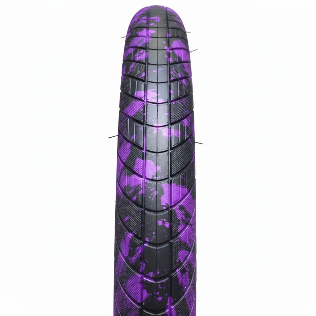 Asistan Drox DJ26M 26x2.40 MTB Dış Lastik Siyah Mor | Güçlü Yol Tutuş ve Şık Tasarım
