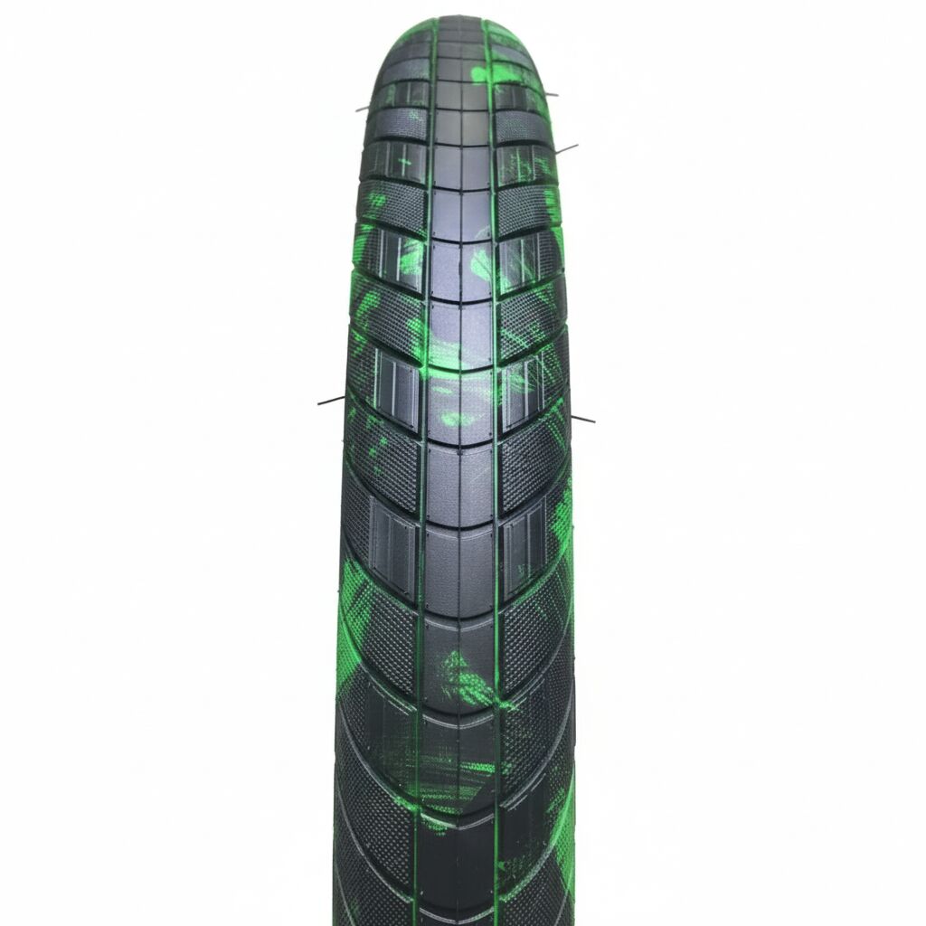 Asistan Drox DJ27M 27.5x2.40 MTB Dış Lastik Siyah Yeşil | Yüksek Performans ve Yol Tutuş