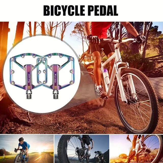 Rainbow Alüminyum Platformlu Rulmanlı Bisiklet Pedalı