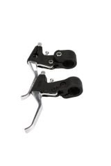S-slife Fren Kolu 316ac Siyah/silver 3 Parmak Nur Bisiklet