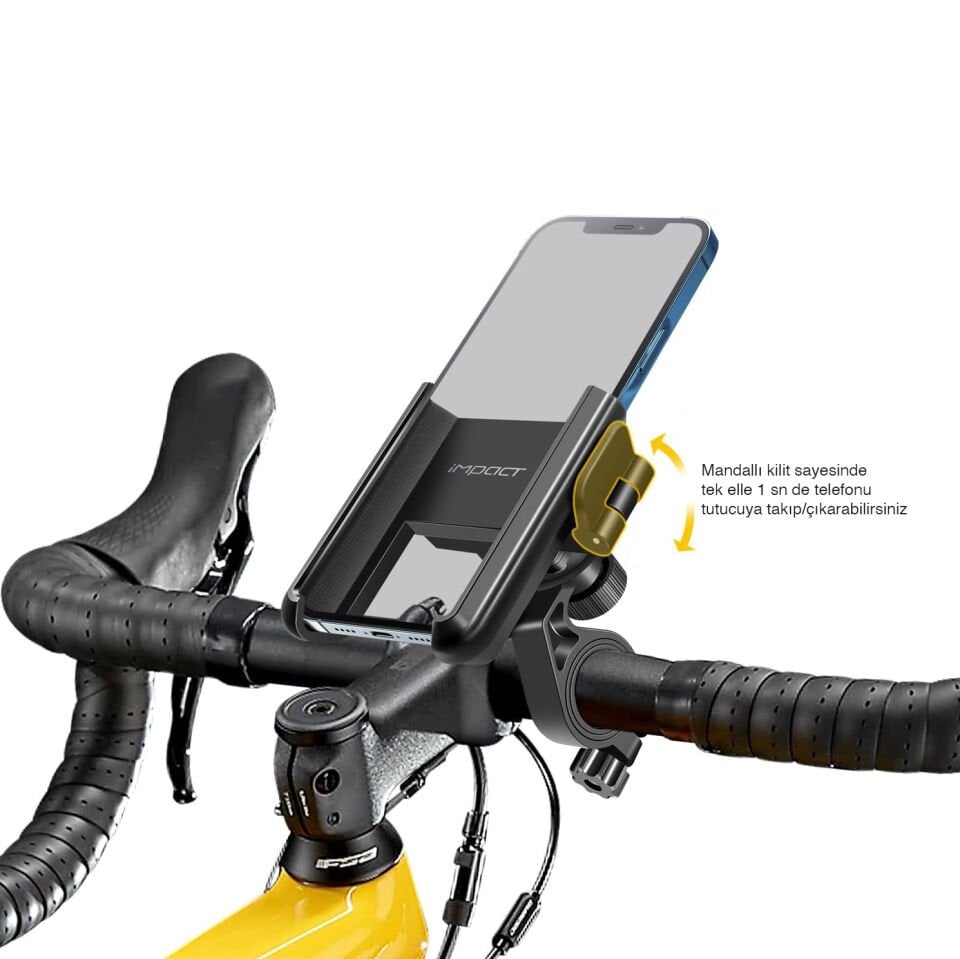 Telefon Tutacağı - KLEMMP, QR Mandallı