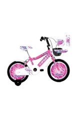 New Ümit 1647 Pembe-siyah 16 Jant Alpina Bmx V Fren 5-6-7 Yaş Arasi Çocuk Bisikleti