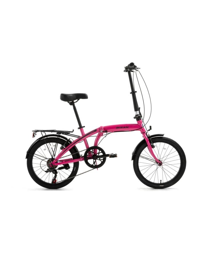 BİSAN TWİN S 6 VİTES 20 JANT KATLANABİLİR BİSİKLET METAİLK PEMBE