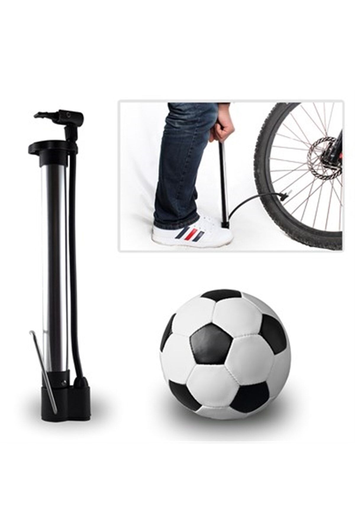 Metal Gövdeli Bisiklet Pompası