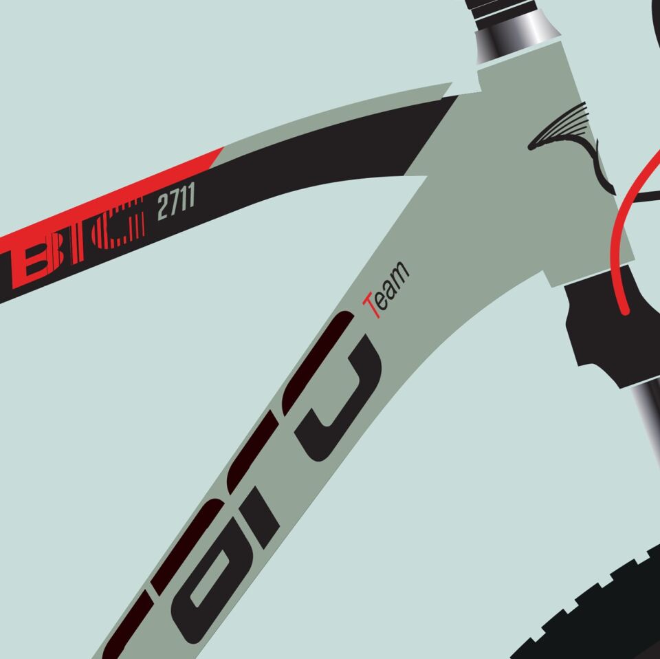 Carraro Big 2711 44 cm 27.5 Jant 11 Vites Hidrolik Disk Fren Mat Yeşil-Siyah-Kırmızı Dağ Bisikleti