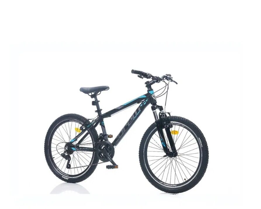 Corelli Felix 3.2 - 24 Jant  Dağ Bisikleti - Siyah mavi turkuaz