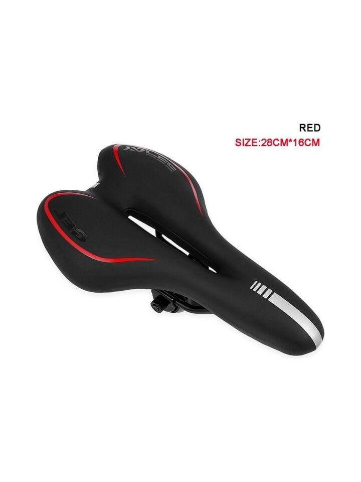 Jel Rahat Yumuşak Konforlu Geniş Bisiklet Selesi Bisiklet Koltuğu Koltuk Siyah Jelli Sele
