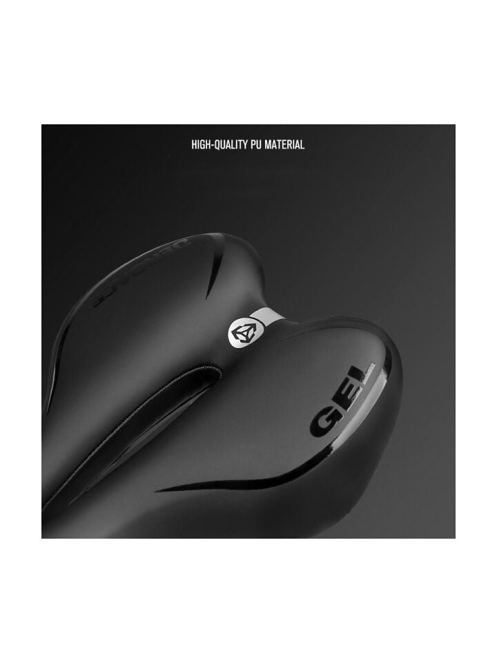 Jel Rahat Yumuşak Konforlu Geniş Bisiklet Selesi Bisiklet Koltuğu Koltuk Siyah Jelli Sele