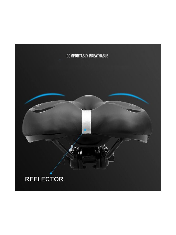 Jel Rahat Yumuşak Konforlu Geniş Bisiklet Selesi Bisiklet Koltuğu Koltuk Siyah Jelli Sele