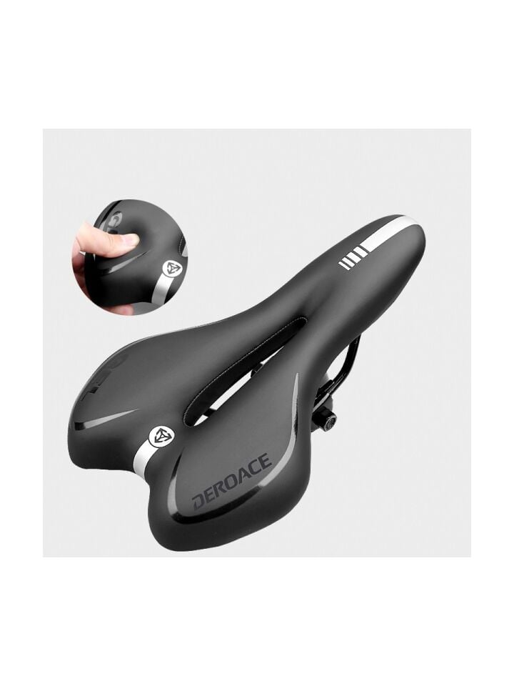 Jel Rahat Yumuşak Konforlu Geniş Bisiklet Selesi Bisiklet Koltuğu Koltuk Siyah Jelli Sele