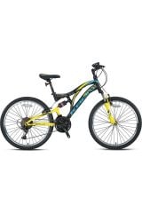 Ares 3.0 - 26 Jant Mtb - 16.5 Kadro - 21 Vites - Çift Amasitör - V.b. (PAPUÇ FREN) - Mat Siyah