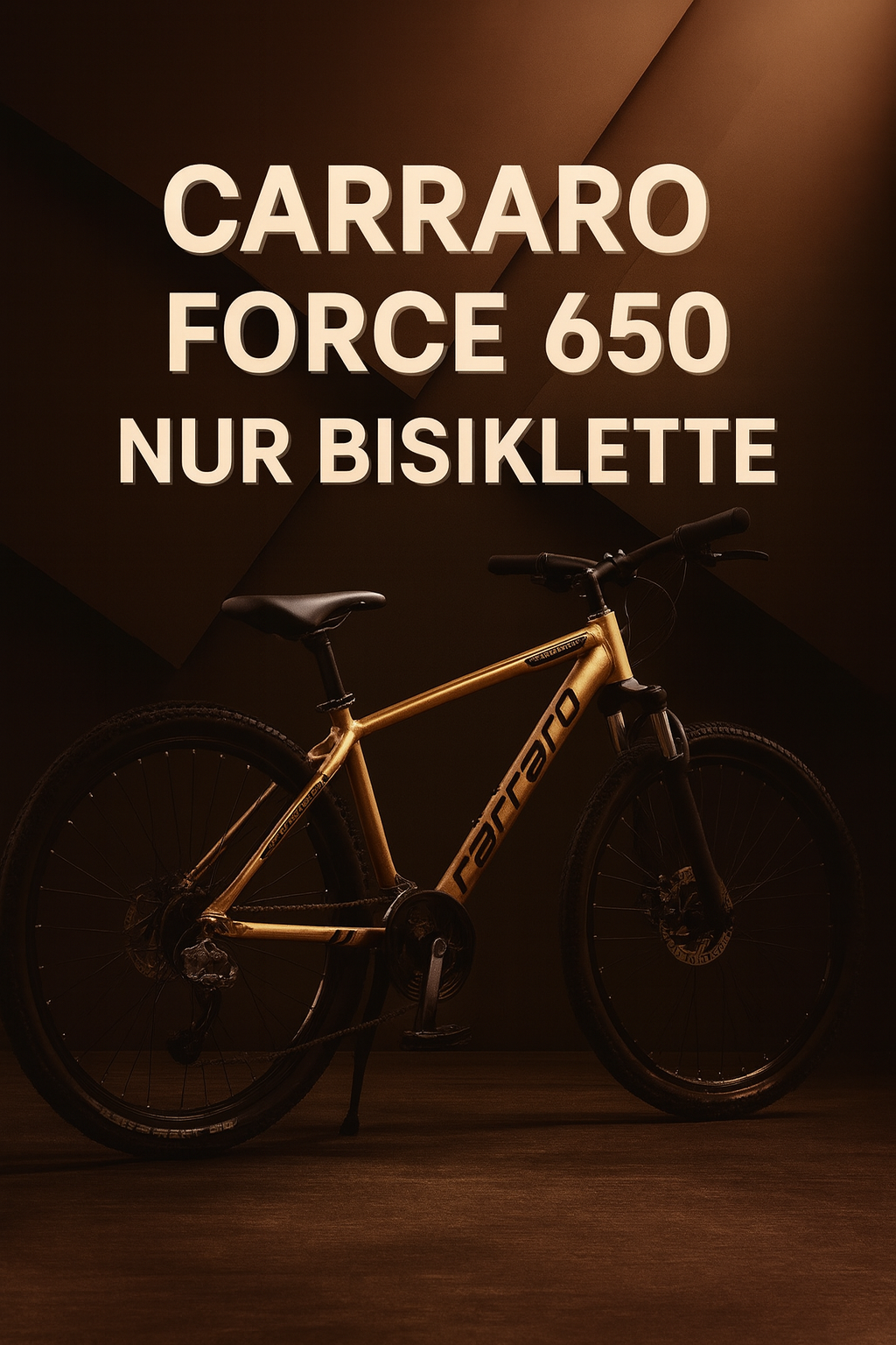 CARRARO FORCE 650 26 JANT DAĞ BİSİKLETİ 381H 24-V HD BRONZ-SİYAH- BEYAZ